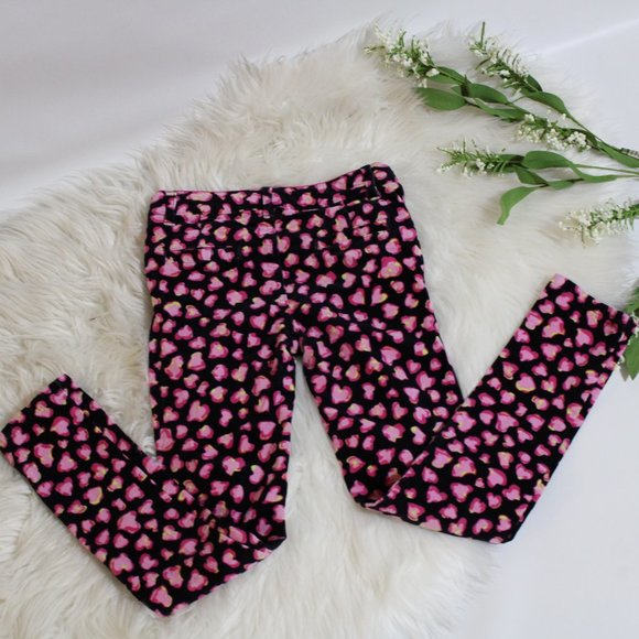 Pink Hearts and Black Girls JeggingsPants - 7 - Picture 7 of 8